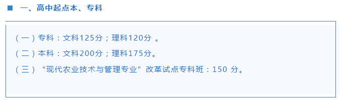 我省2020年成人高校招生錄取最低控制分數線出爐！